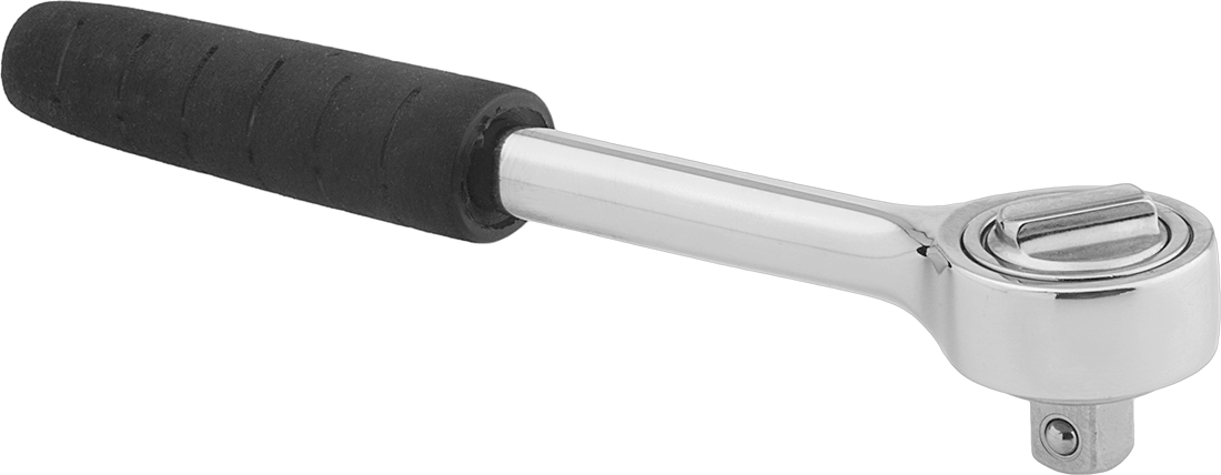 Cırcır Anahtarı, 3/8" Tahrik, 7-1/8" Toplam Uzunluk