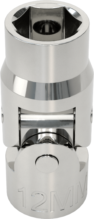 6 Uçlu Esnek Soket, 3/8" Kare Tahrik, 12 mm Tahrik Boyutu