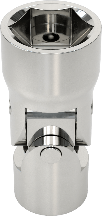 6 Uçlu Esnek Soket, 3/8" Kare Tahrik, 16 mm Tahrik Boyutu
