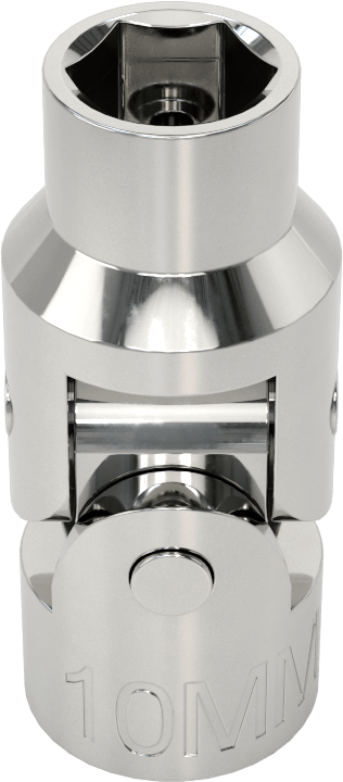 6 Uçlu Esnek Soket, 3/8" Kare Tahrik, 10 mm Tahrik Boyutu
