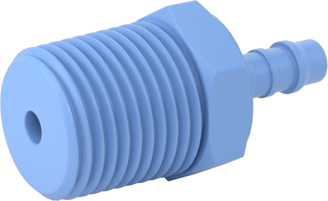 Gıda ve İçecek için Dikenli Hortum Bağlantı Parçaları, Redüksiyon Adaptörü, 1/4" Hortum İç Çapı x 1/2 NPT Erkek için