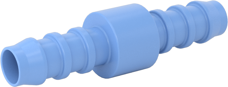 Gıda ve İçecek için Dikenli Hortum Bağlantı Parçaları, Düz Konektör, 3/8" Hortum İç Çapı için