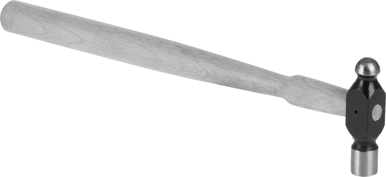 Yuvarlak Başlı Çekiç, Hickory Saplı, 2 oz.