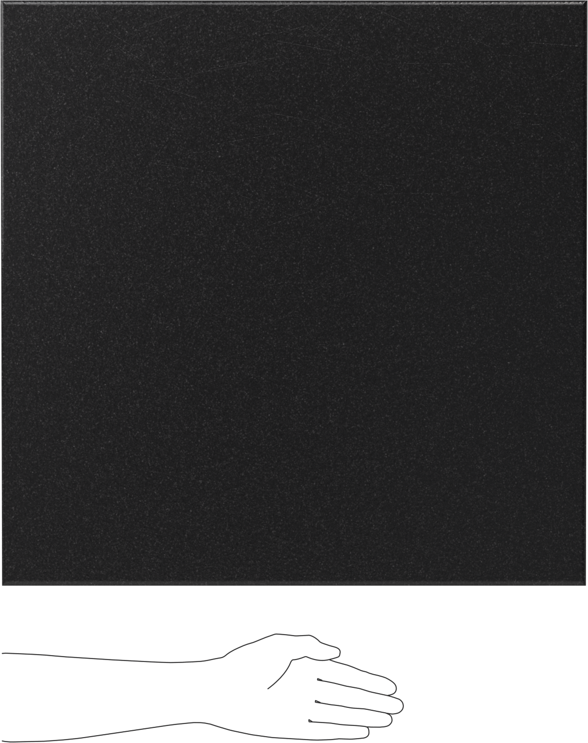 Darbeye ve Neme Dayanıklı HDPE, 24" x 24", 3/4" Kalınlık