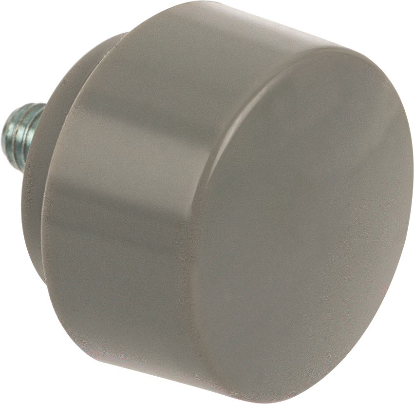 PVC Vidalı Çekiç Yüzü, Ekstra Yumuşak, 1-1/2" Çap