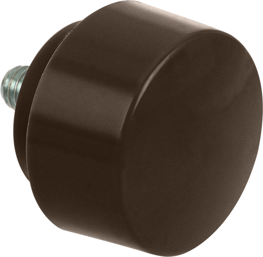 PVC Vidalı Çekiç Yüzü, Yumuşak, 1-1/2" Çap