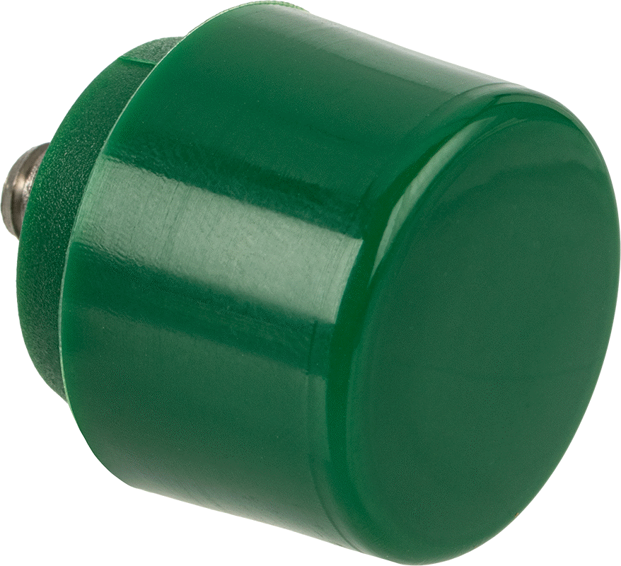 PVC Vidalı Çekiç Yüzü, Orta, 1" Çap