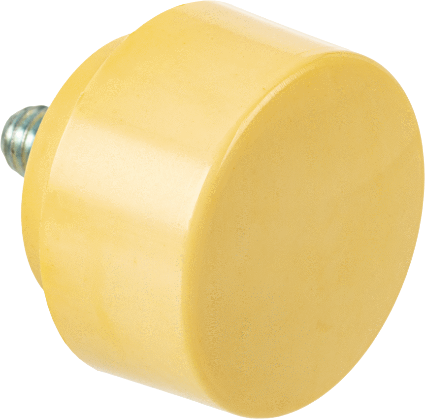 PVC Vidalı Çekiç Yüzü, Orta Sertlik, 1-1/2" Çap