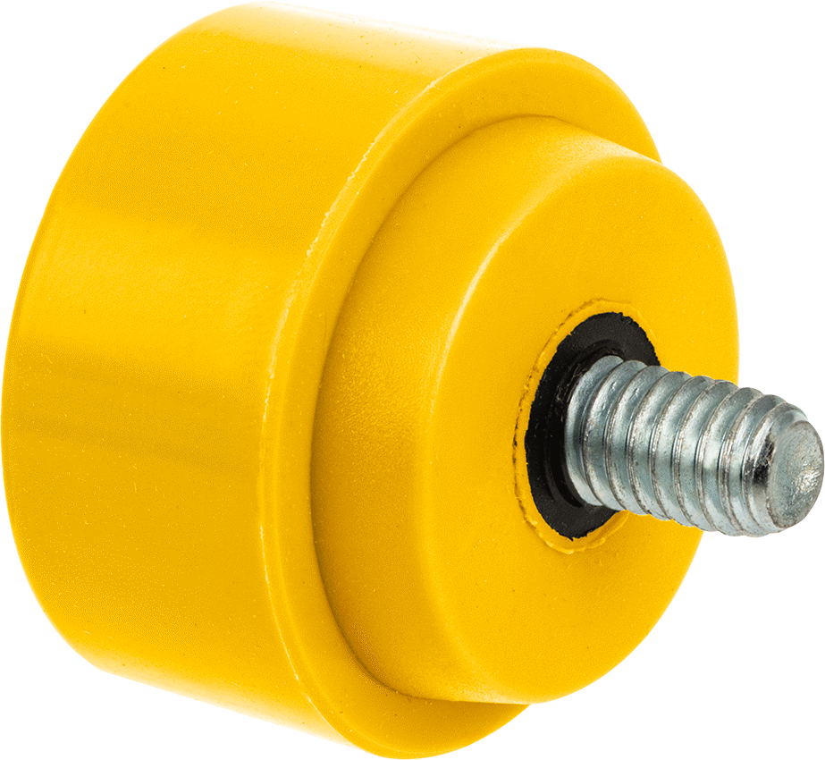 PVC Vidalı Çekiç Yüzü, Ekstra Sert, 1-1/2" Çap