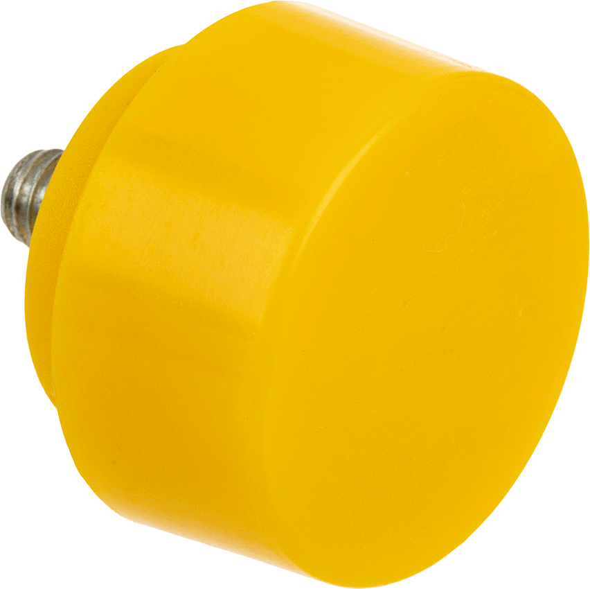 PVC Vidalı Çekiç Yüzü, Ekstra Sert, 1-1/2" Çap