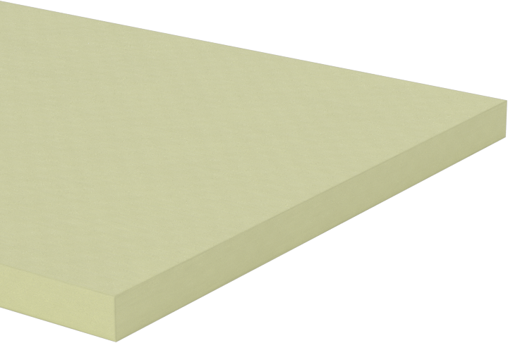 Garolite G-10 Çubuk, Halojen İçermez, 1/8" Kalınlık, 2 inç Genişlik, 48 inç Uzunluk