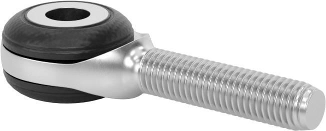 Uzun Ömürlü Bilyeli Mafsal Çubuk Ucu, 1/4"-28 Diş Boyutu