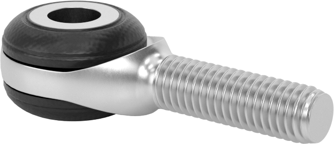 Uzun Ömürlü Bilyeli Mafsal Çubuk Ucu, M8 x 1,25 mm Diş Boyutu