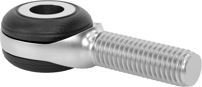 Uzun Ömürlü Bilyeli Mafsal Çubuk Ucu, M10 x 1,5 mm Diş Boyutu