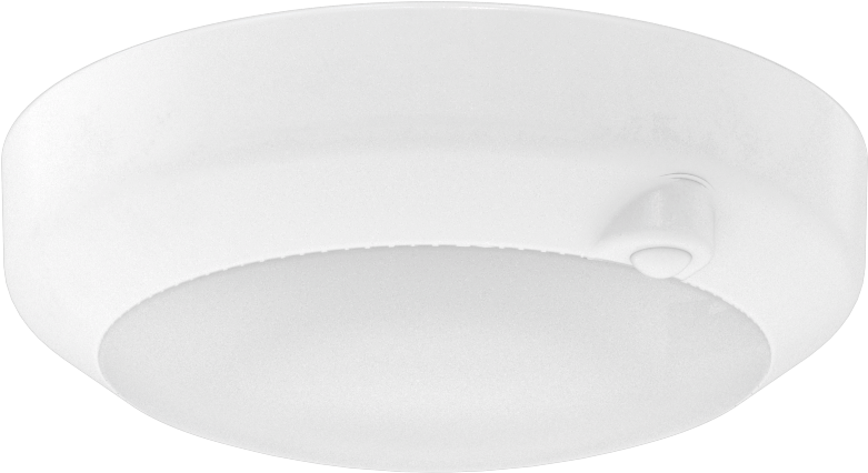 Hareket Algılayıcı Tavan Işığı, Şarj Edilebilir Pillerle, 7-1/2“ Çap x 2-3/8” Yükseklik