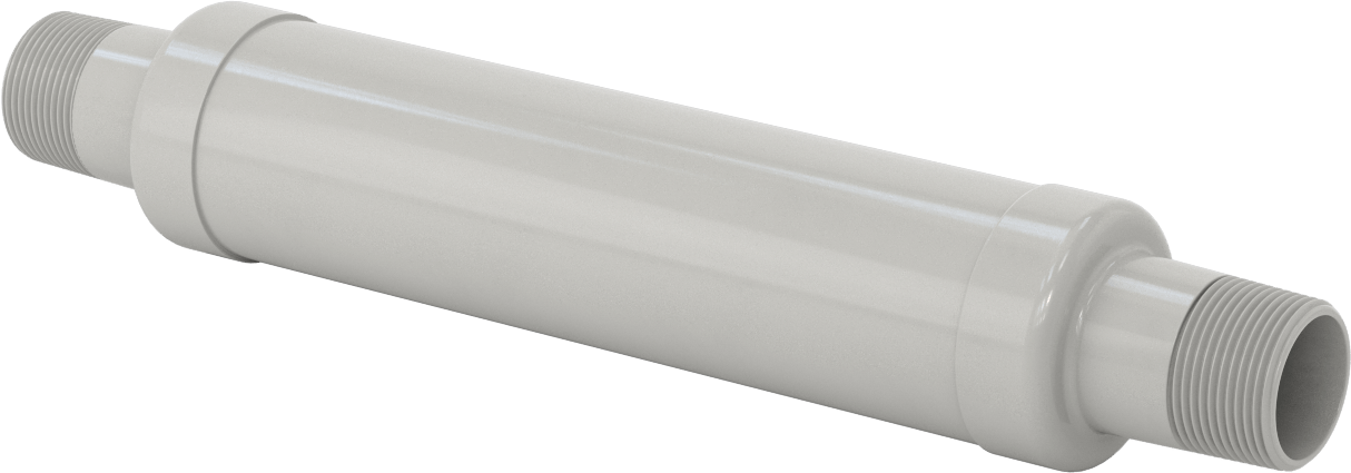 Çelik Sıralı Susturucu, 1-1/4 NPT Erkek
