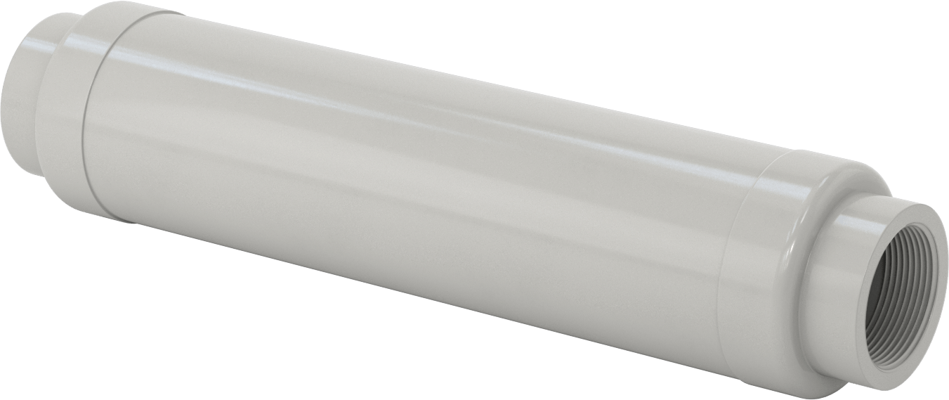 Çelik Sıralı Susturucu, 2-1/2 NPT Dişi
