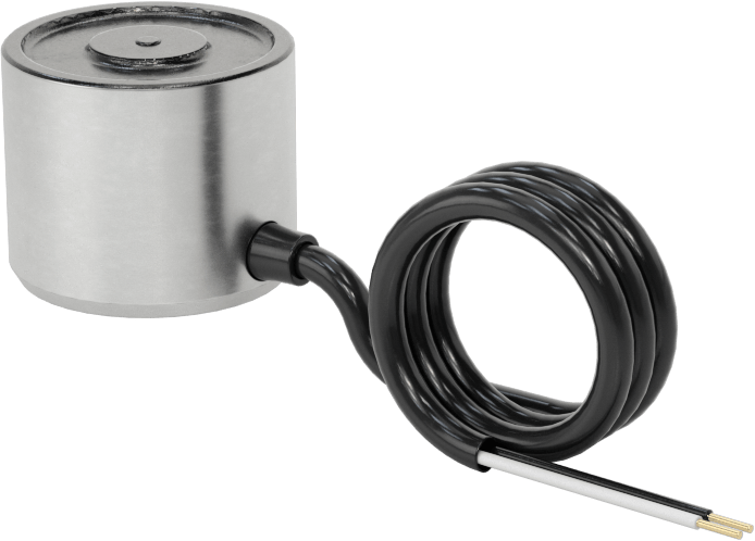 Sabit Kablolu Elektromıknatıs, 24V DC, 2 Watt, 1.180" OD