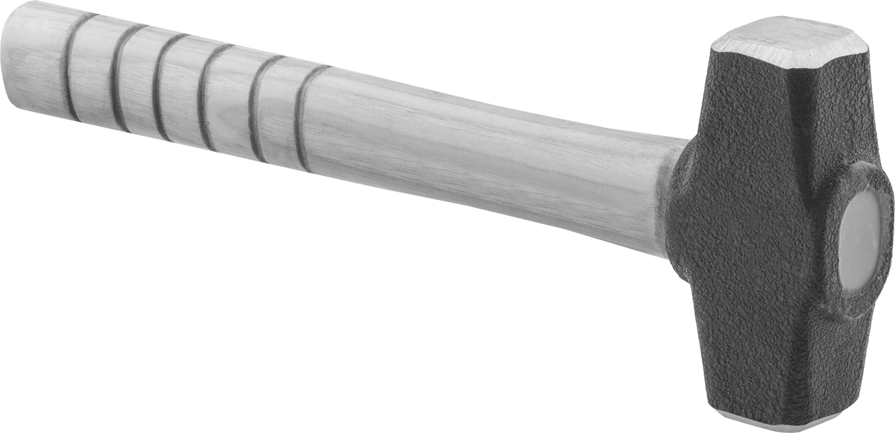Bronz Tokmak, Dikdörtgen Yüzeyli, 1-3/8 lbs. Baş Ağırlığı