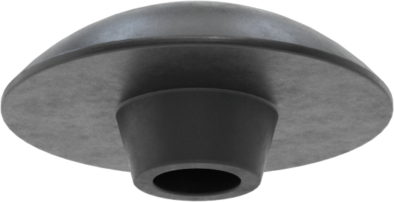 Kubbeli Kapak, 1/2" dış çap için