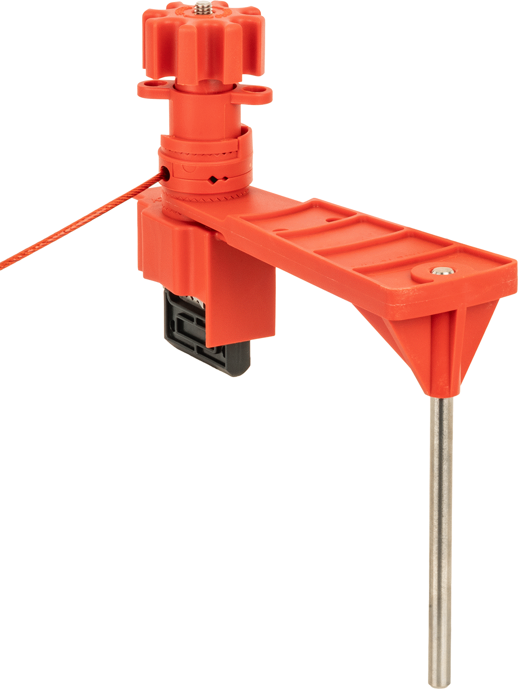 Evrensel Vana Kilidi, Naylon Kablolu, 1/4“-1” Tutamak Kalınlığı için