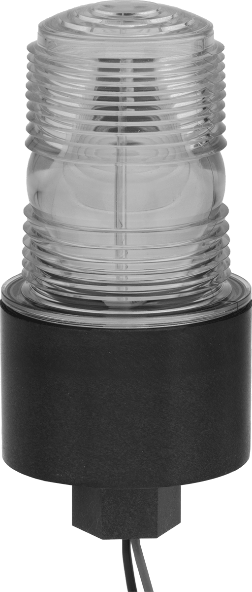Stroboskop Işığı, Boru Montajı, Dar Kubbe, 12 ila 80V DC