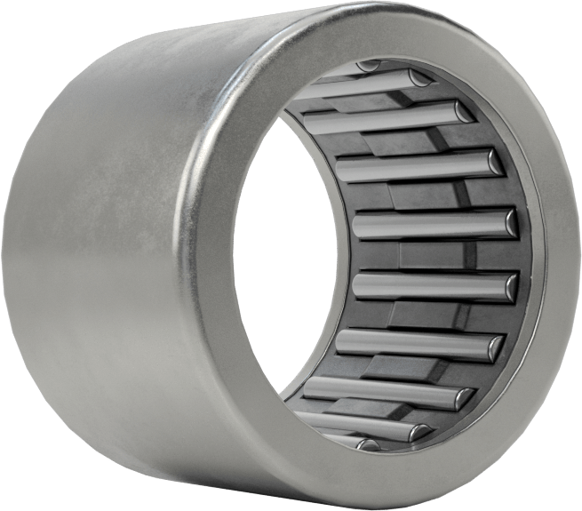 İğneli Makaralı Rulman, Açık, 1/2“ Mil Çapı ve 11/16” Muhafaza İç Çapı için, 1/2" Genişlik