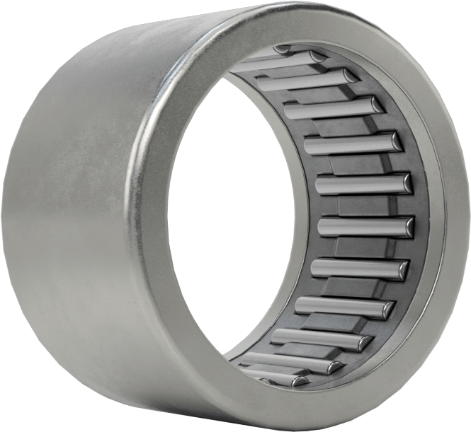 İğneli Makaralı Rulman, Açık, 5/8" Mil Çapı için, 1/2" Genişlik