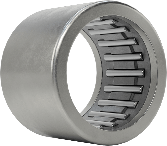 İğneli Makaralı Rulman, Açık, 3/4" Mil Çapı için, 3/4" Genişlik