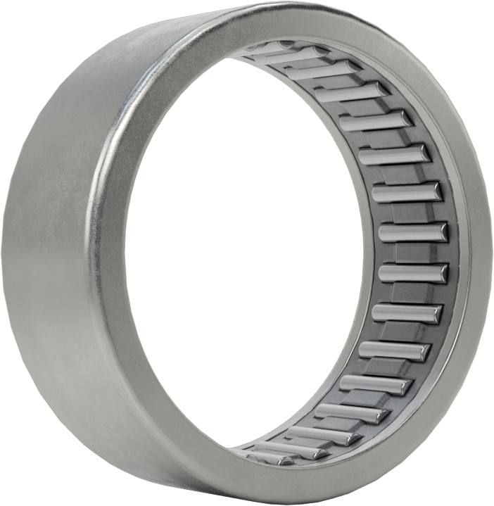 İğneli Makaralı Rulman, Açık, 1-1/8" Mil Çapı için, 1/2" Genişlik