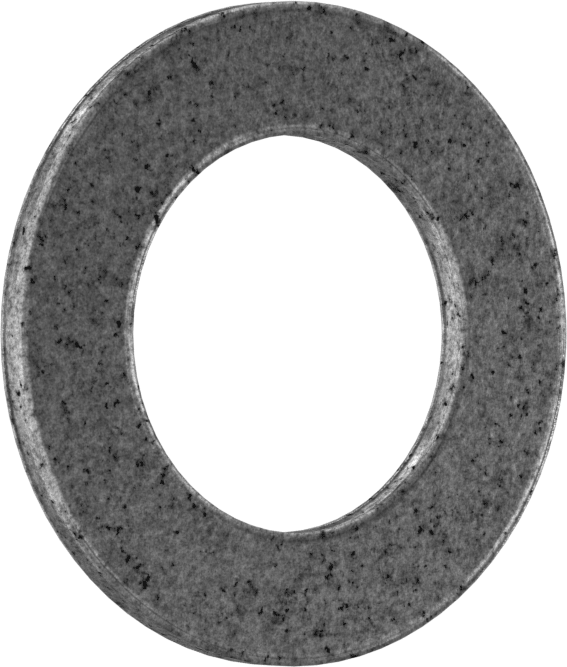 Yağ Emdirilmiş Bronz Baskı Yatağı, 3/4" Mil Çapı için, 1-1/4" OD, 1/16" Kalınlık