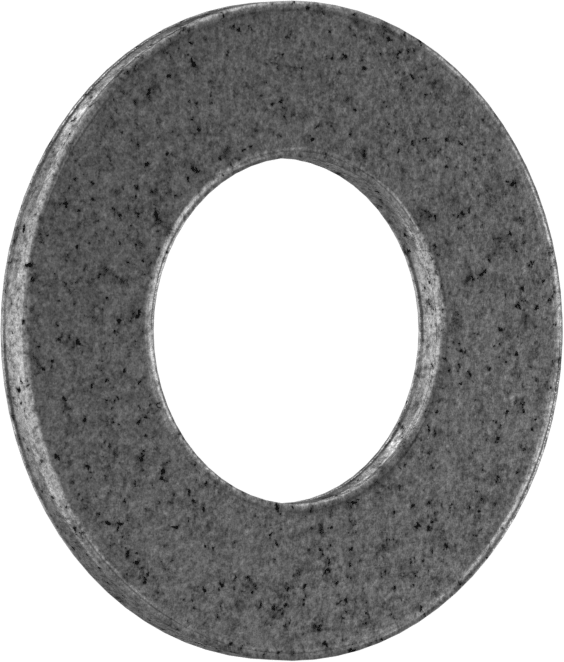 Yağ Emdirilmiş Bronz Baskı Yatağı, 5/8" Mil Çapı için, 1-3/16" OD, 1/16" Kalınlık