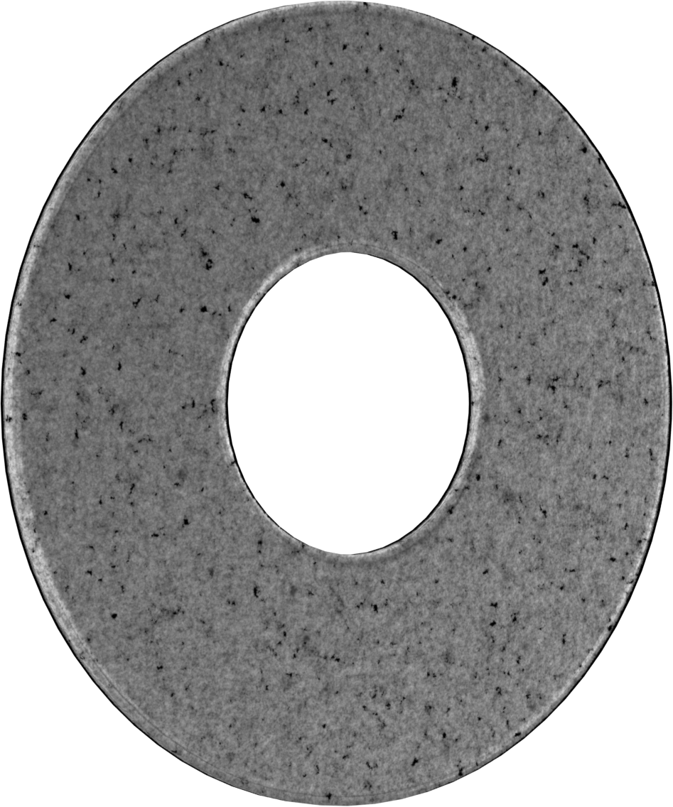 Yağ Emdirilmiş Bronz Baskı Yatağı, 1-1/4" Mil Çapı için, 3-5/16" OD, 1/16" Kalınlık