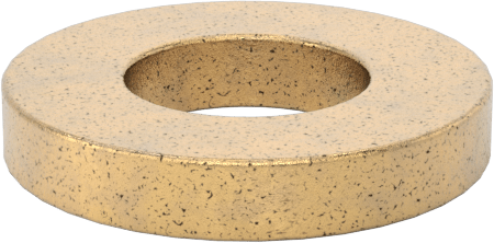 Yağ Emdirilmiş Bronz Baskı Yatağı, 3/16" Mil Çapı için, 3/8" OD, 1/16" Kalınlık