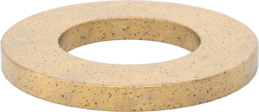 Yağ Emdirilmiş Bronz Baskı Yatağı, 11/16" Mil Çapı için, 1-1/4" OD, 1/8" Kalınlık