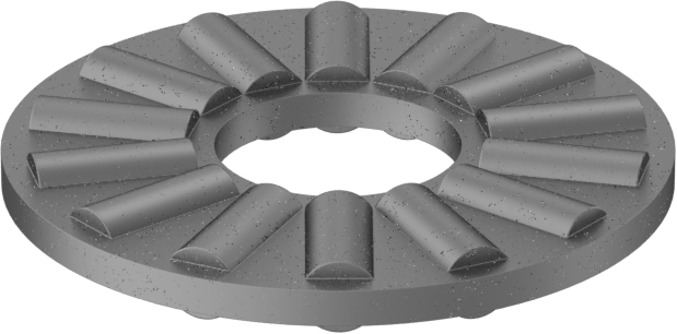 İğneli Makaralı Baskı Yatağı, 1/4" Mil Çapı için, 11/16" OD