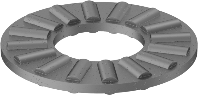 İğneli Makaralı Baskı Yatağı, 3/8" Mil Çapı, 13/16" OD