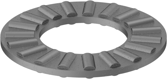 İğneli Makaralı Baskı Yatağı, 1/2" Mil Çapı için, 15/16" OD
