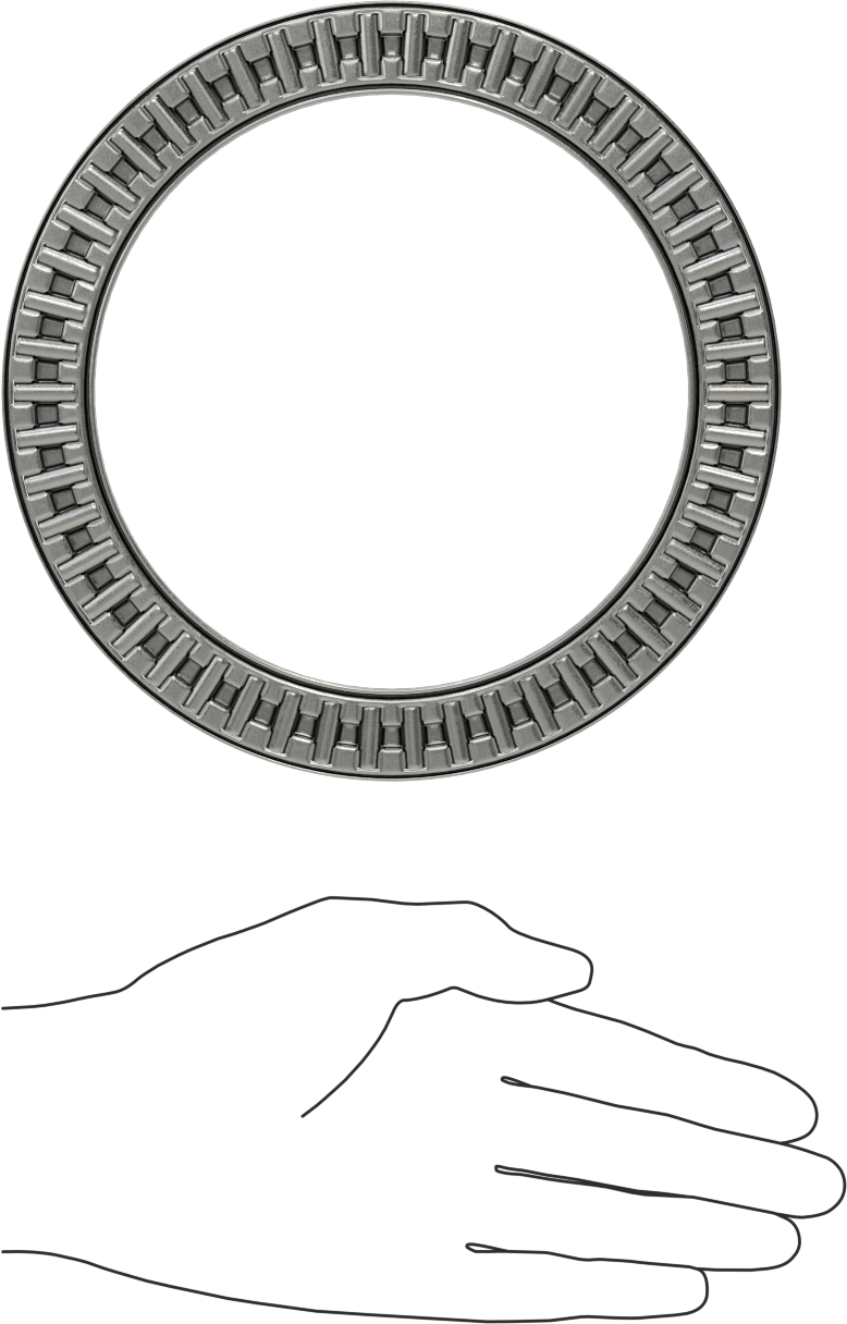 İğneli Makaralı Baskı Yatağı, 130 mm Mil Çapı için, 170mm OD