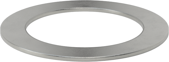 1-3/4“ Mil Çaplı İğneli Makaralı Baskı Yatağı için 0,063” Kalınlıkta Pul