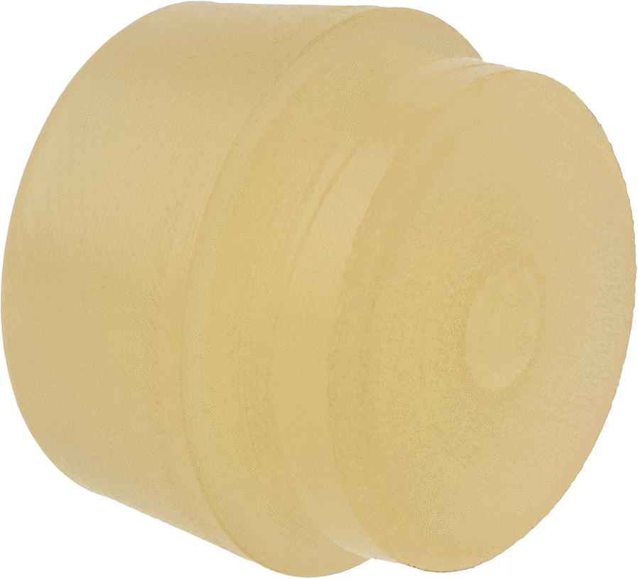 Üretan Sıkıştırma Kafası Yüzü, Sert, 1-1/4" Çap