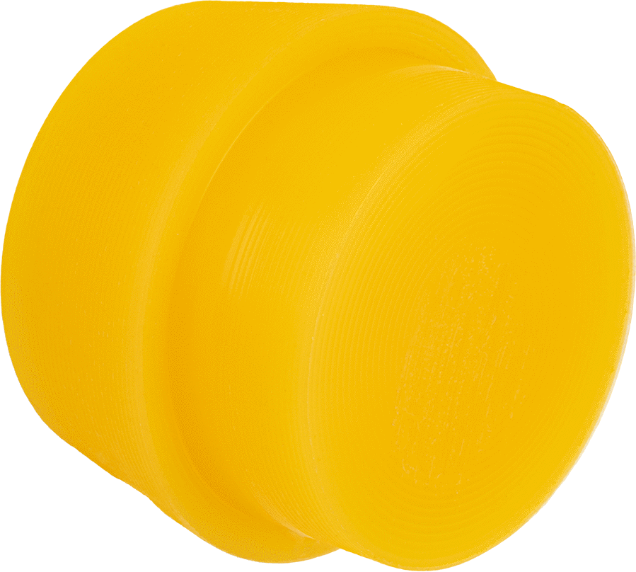 Plastik Kelepçe Başlıklı Yüz, Ekstra Sert, 1-1/4" Çap