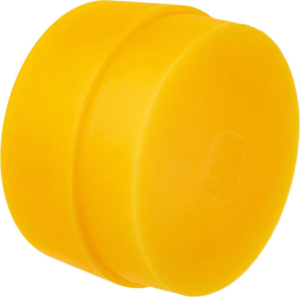 Plastik Kelepçe Başlığı Yüzü, Ekstra Sert, 2-3/4" Çap