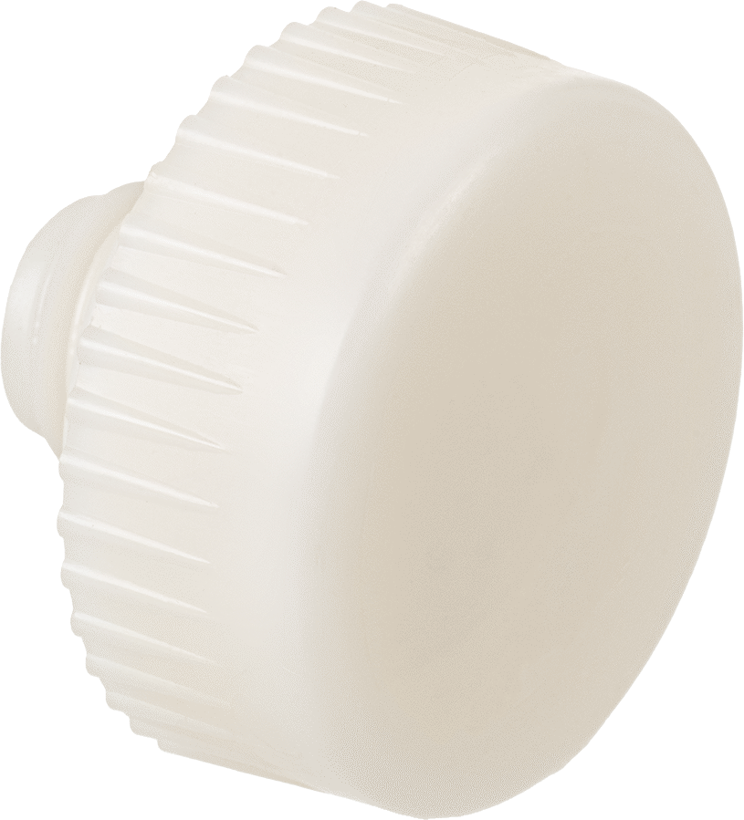 Naylon Vidalı Çekiç Yüzü, Sert, 1-1/2" Çap