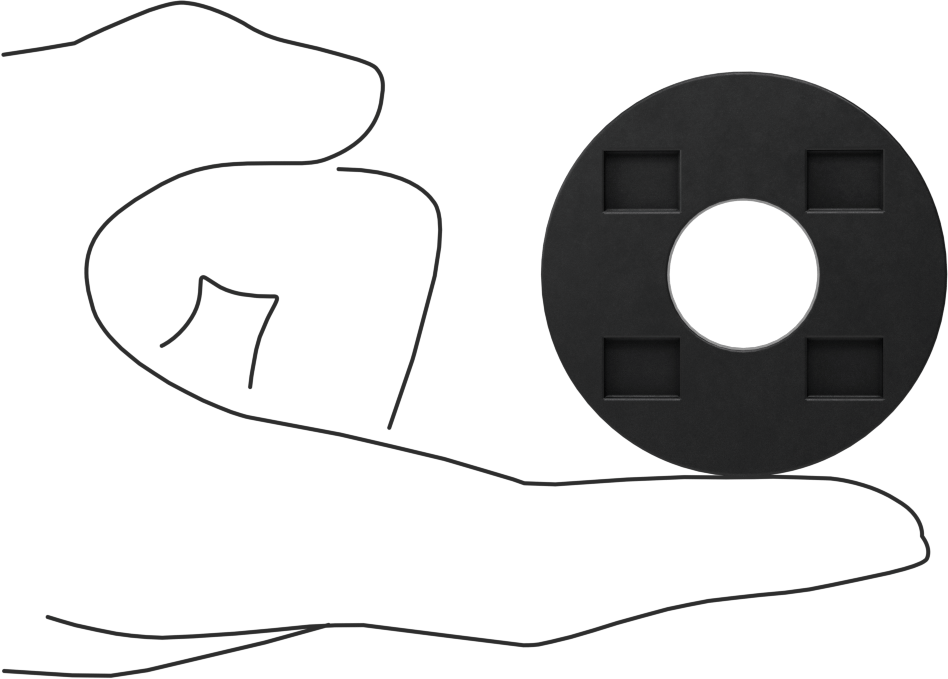 Kimyasallara Dayanıklı Yastıklama Pulları, 3/4" Vida Boyutu için, 0.75" ID, 2" OD, 0,469“ - 0,531” Kalınlık