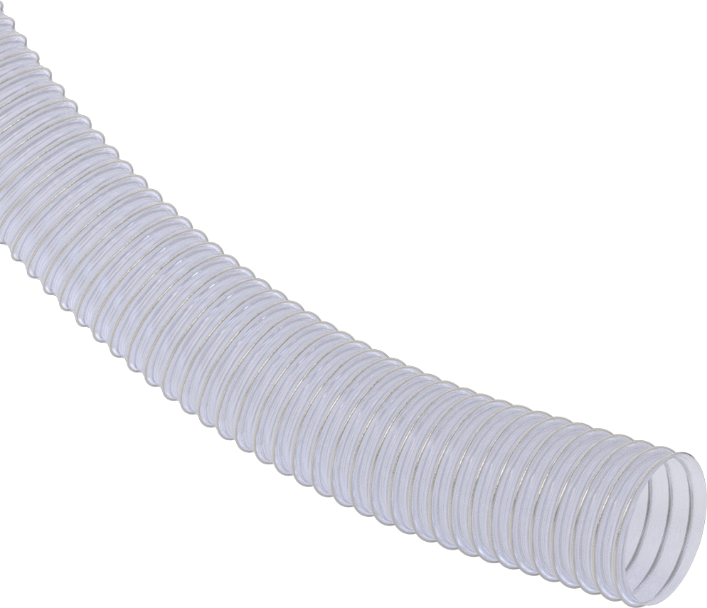 Kuru Gıda için Statik Elektrik Dağıtıcı Kanal Hortumu, 5" ID, 5-5/16" OD