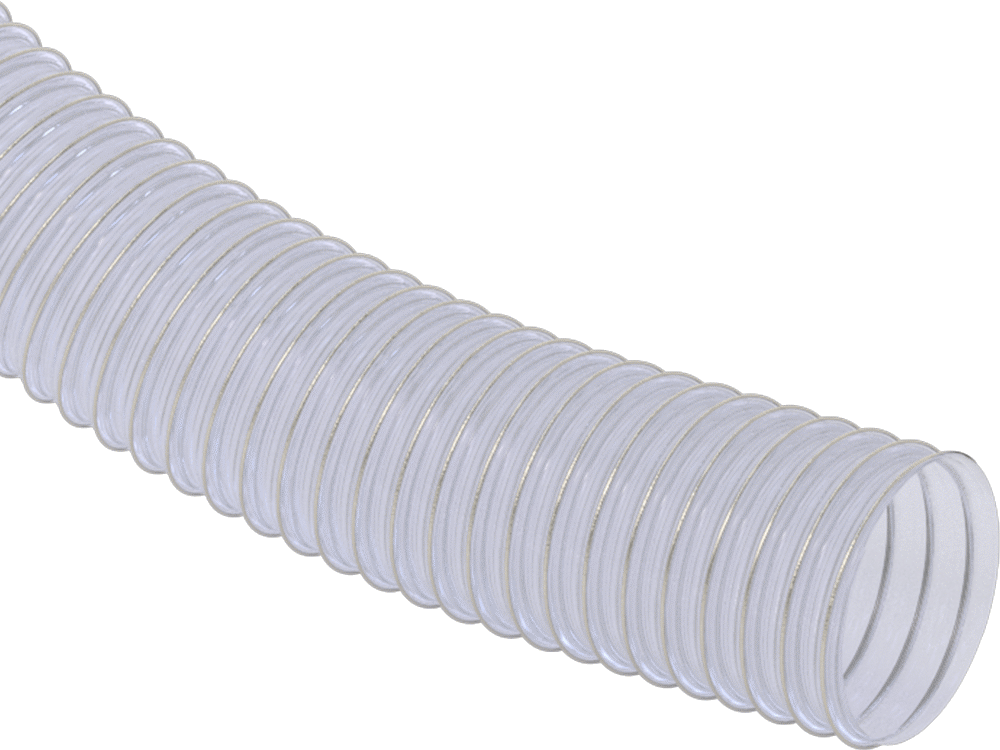Kuru Gıda için Statik Elektrik Dağıtıcı Kanal Hortumu, 12" ID, 12-3/8" OD