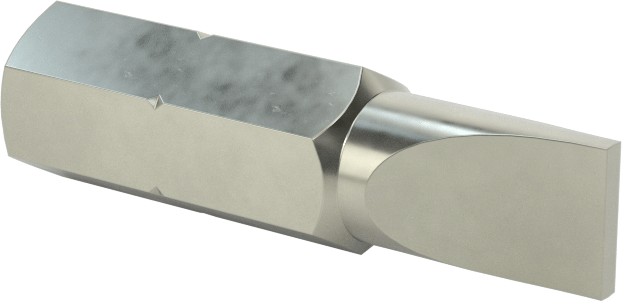 Sıkı Boşluklu Uç, 7/32" Yivli, 1/4" Altıgen Şaft, 3/8" Mil Uzunluğu