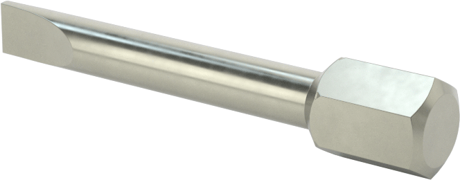 Sıkı Boşluklu Uç, 5/32" Yivli, 1/4" Altıgen Şaft, 1-1/8" Mil Uzunluğu
