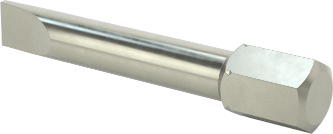 Sıkı Boşluklu Uç, 3/16" Oluklu, 1/4" Altıgen Şaft, 1-1/8" Mil Uzunluğu